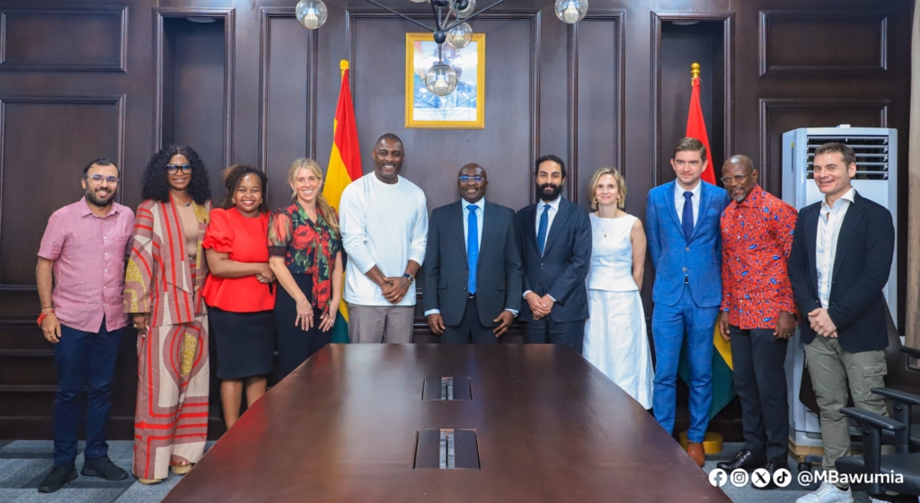 Dr Bawumia, Idris Elba discuss the growth of the creative arts economy