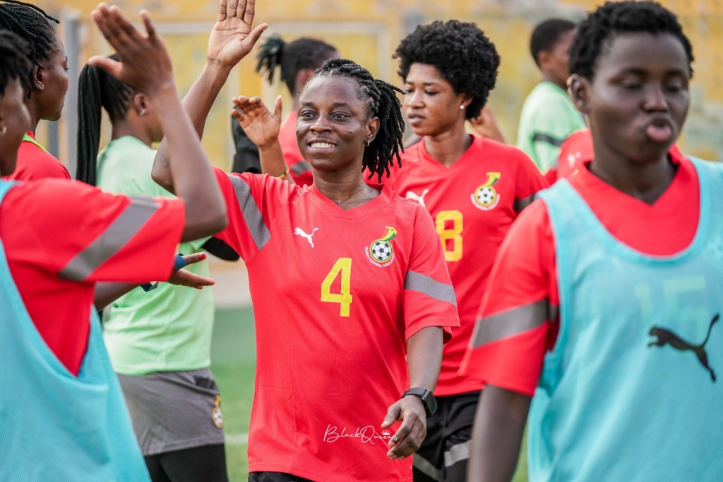 Paris 2024Q: Black Queens hold first training session ahead of first leg against Zambia