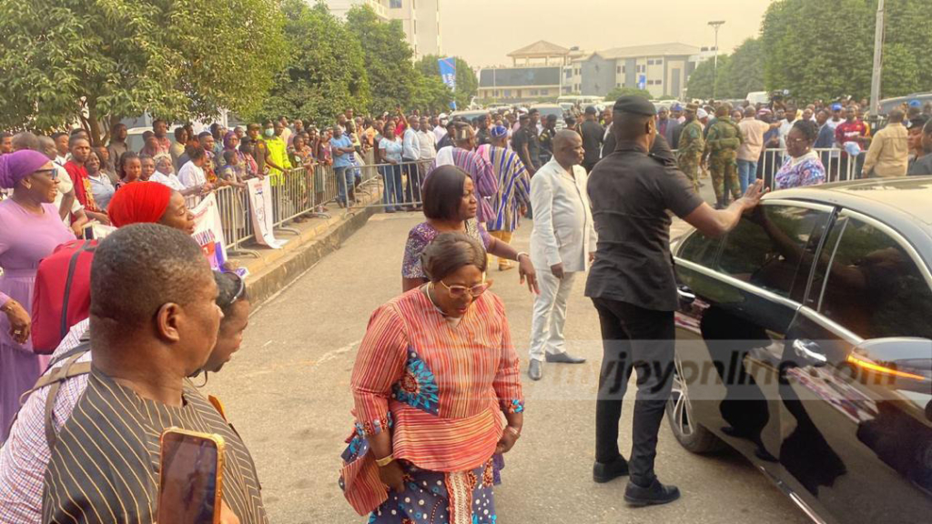 Photos: NPP MPs, bigwigs arrive at Bawumia's nation's address