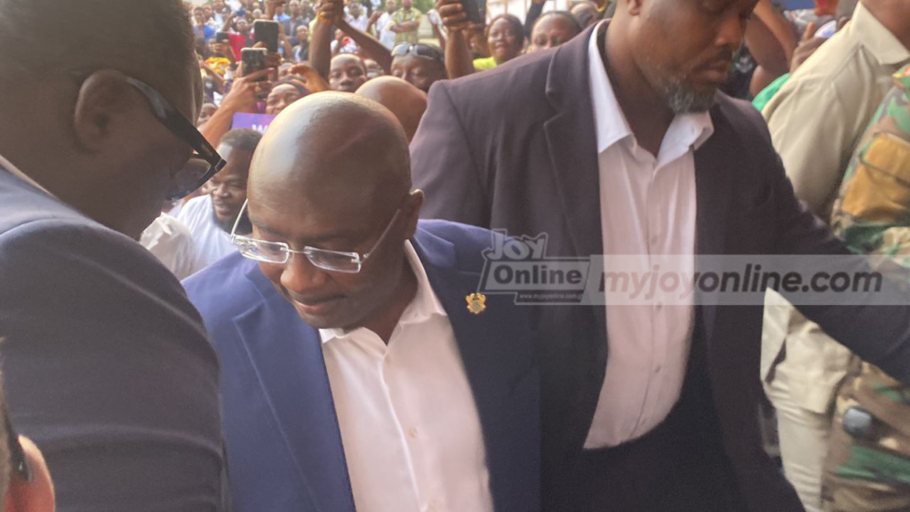 Photos: NPP MPs, bigwigs arrive at Bawumia's nation's address