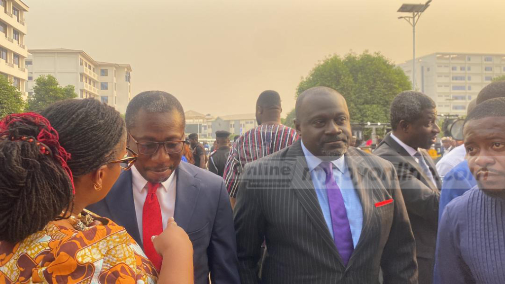 Photos: NPP MPs, bigwigs arrive at Bawumia's nation's address