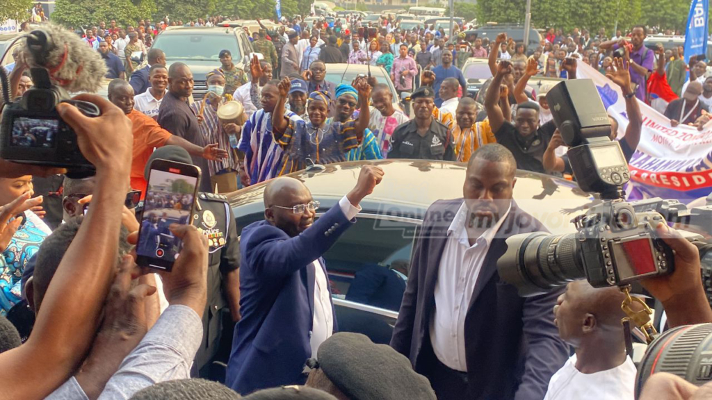 Photos: NPP MPs, bigwigs arrive at Bawumia's nation's address