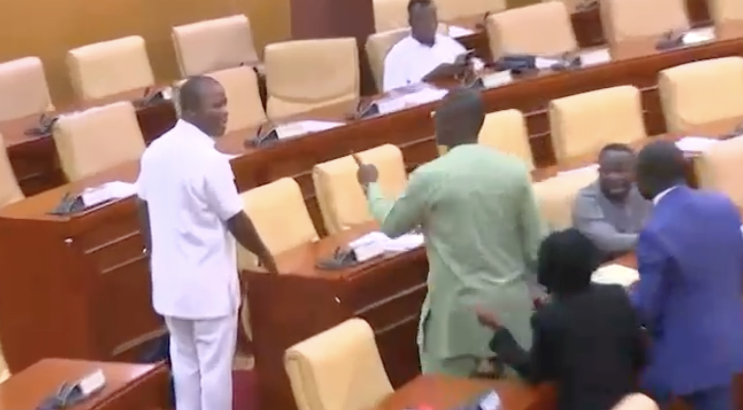 Kennedy Agyapong and Sylvester Tetteh in near fisticuffs in Parliament - Vimarsana News