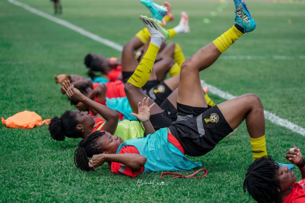 Paris 2024Q: Black Queens hold first training session ahead of first leg against Zambia