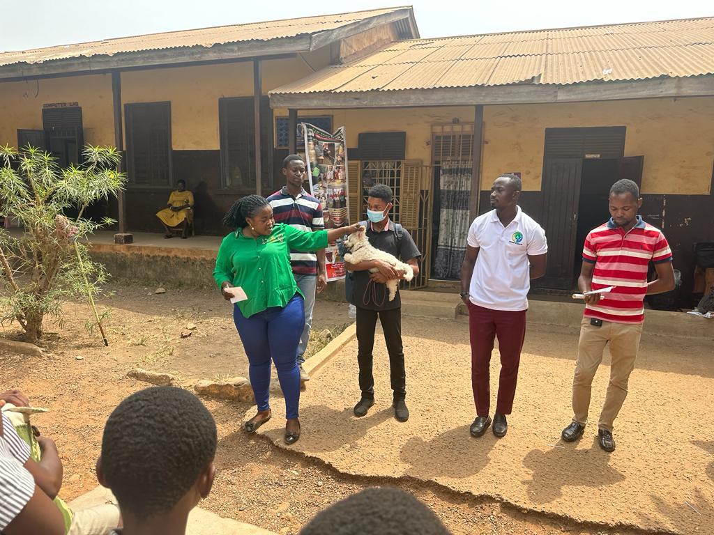 Tafo schools get lessons[ in rabies prevention from veterinary officers