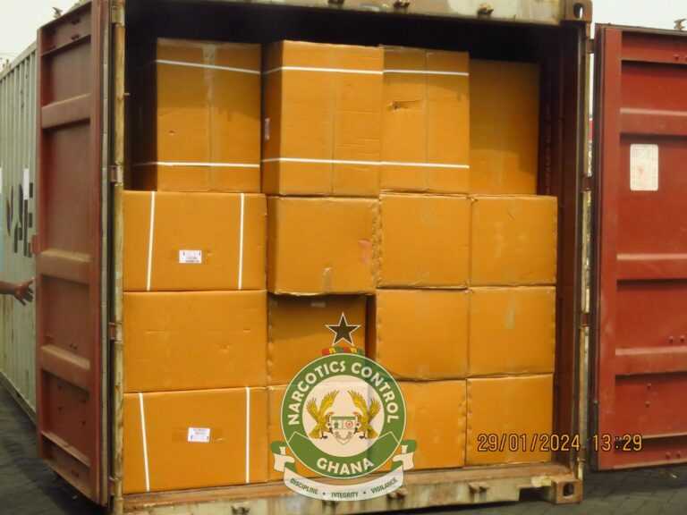 Over 1,000 boxes of tramadol intercepted in Nalerigu, six suspects arrested – MyJoyOnline