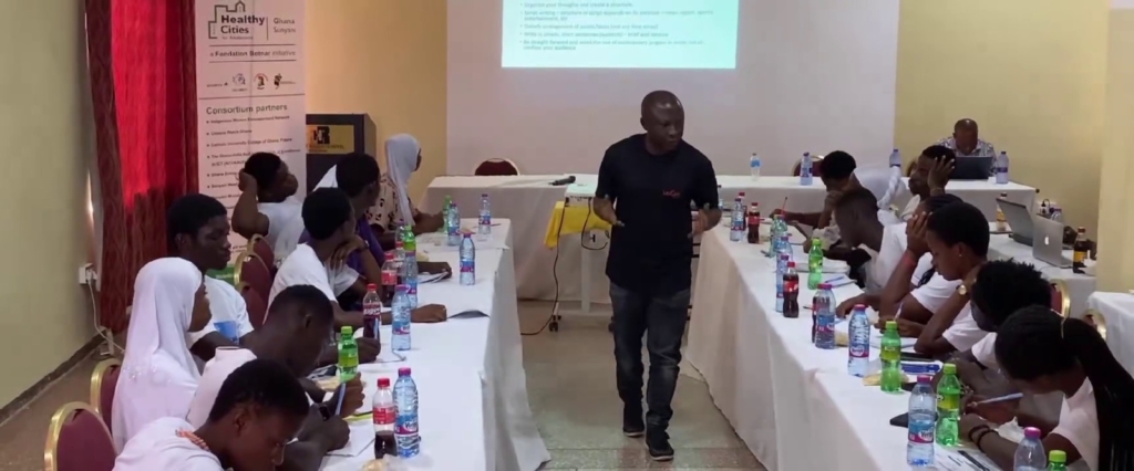 Adolescents in Sunyani trained as transformational journalists