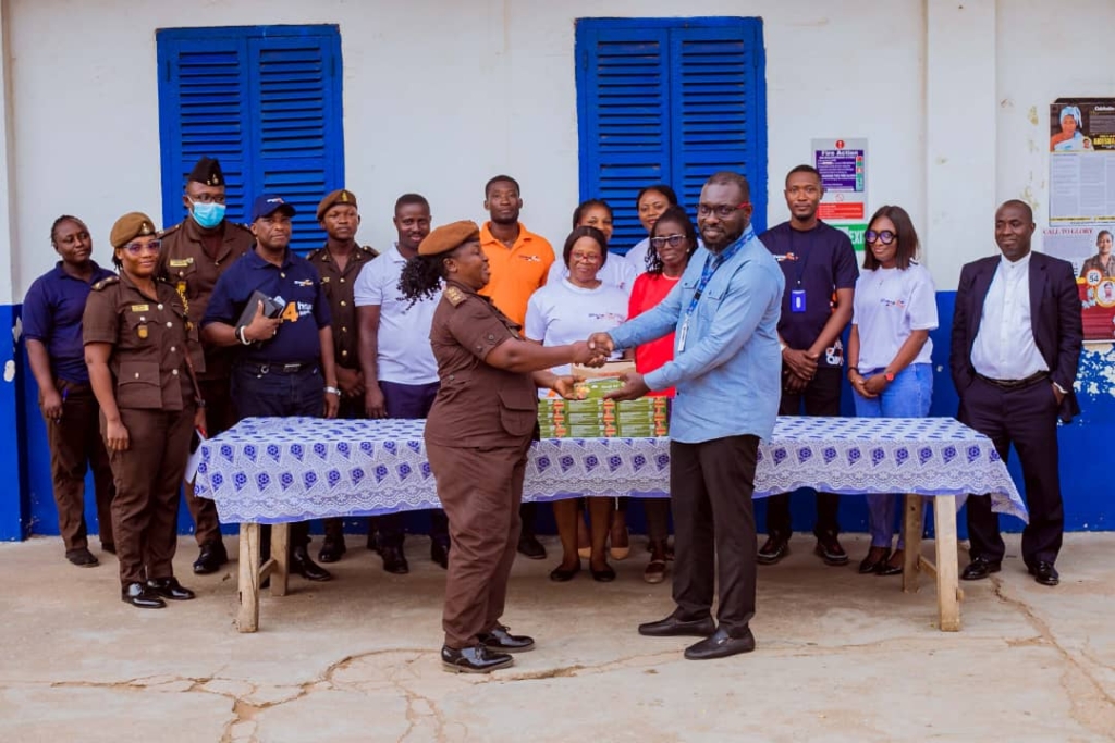 Ghana Post celebrates Vals Day with inmates of the Senior Boys Correctional Centre