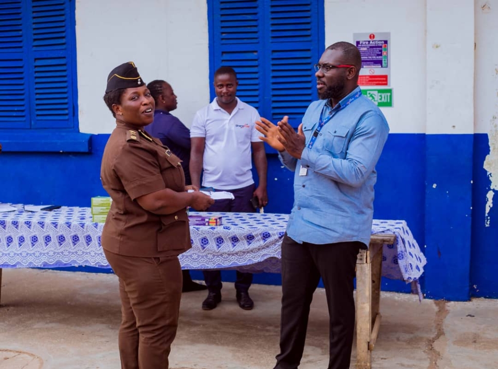 Ghana Post celebrates Vals Day with inmates of the Senior Boys Correctional Centre