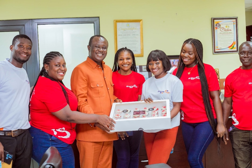 Vals Day Celebration: Ghana Post delivers gifts to MPs, media personalities and the general public