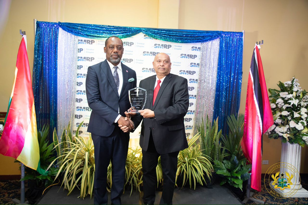Energy Minister gets SMRP International Leadership Award in Trinidad and Tobago - Vimarsana News