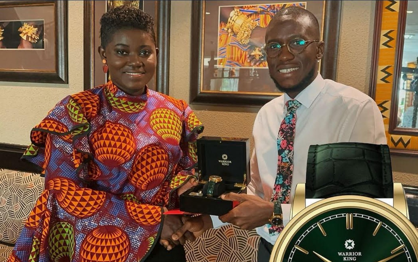 Warrior King Watches honours Afua Asantewaa with customised gold watch - Vimarsana News