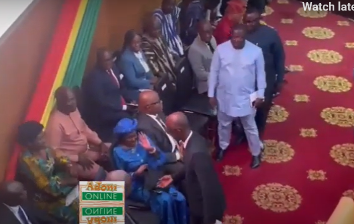 SONA 2024: Asiedu Nketia and Nana Konadu refuse to shake hands in Parliament - Vimarsana News