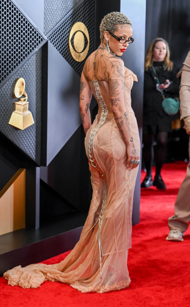 In pictures: Red carpet and ceremony at Grammy Awards