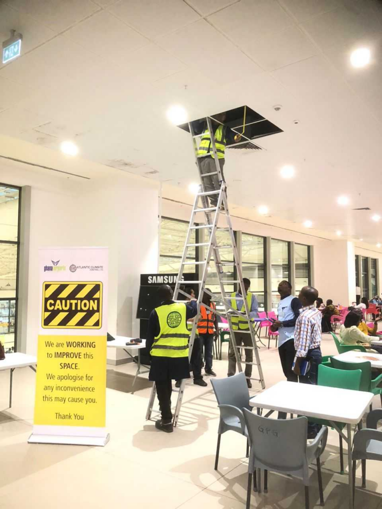 GACL begins repair works on ceilings at Kotoka Airport