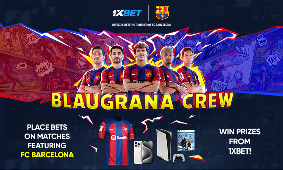 Bet on FC Barcelona matches and win valuable prizes!