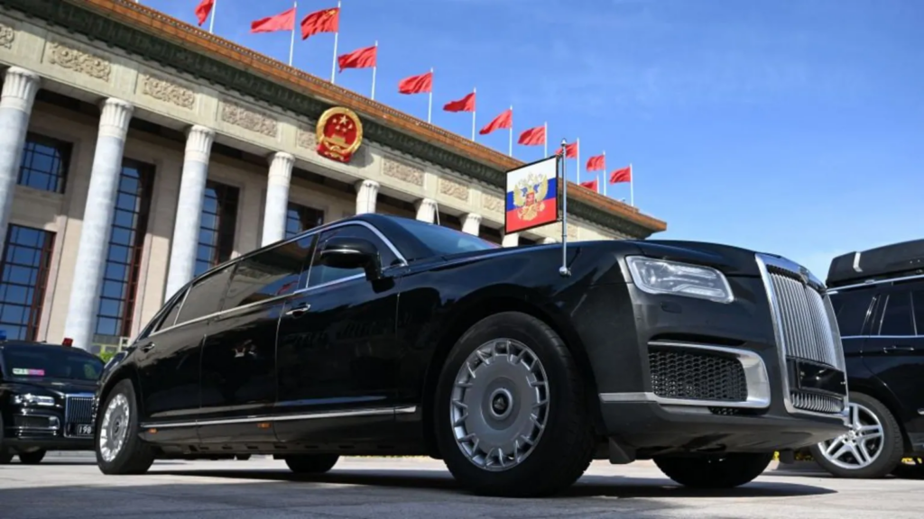 Putin gifts luxury Aurus car to North Korea's Kim