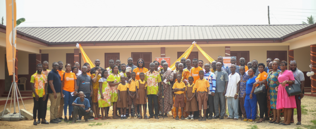 Fidelity Bank transforms Nyameyekrom D/A Primary with 'Orange Impact' initiative