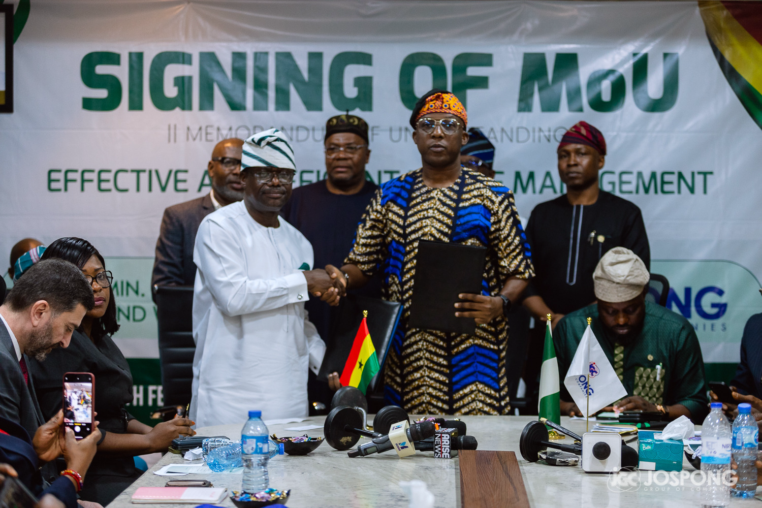 Jospong signs deal to build waste treatment plants in Lagos - Vimarsana News
