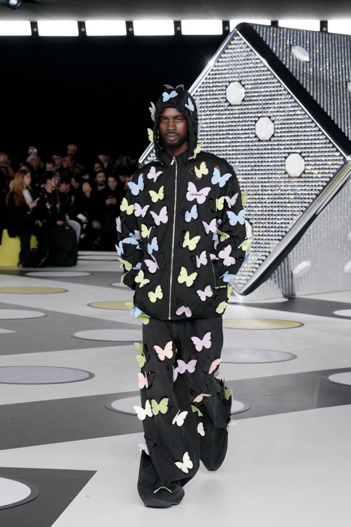 Black Sherif hits the runway for Off-White at Paris Fashion Week