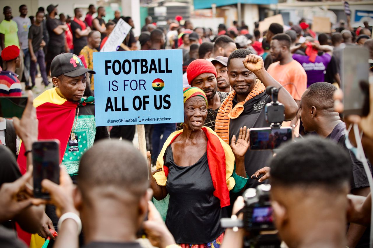 ‘SaveGhanaFootball' demo ‘Leave if you can’t fix Black Stars