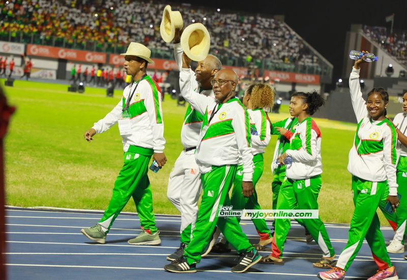 Photos: 13th African Games end in Accra