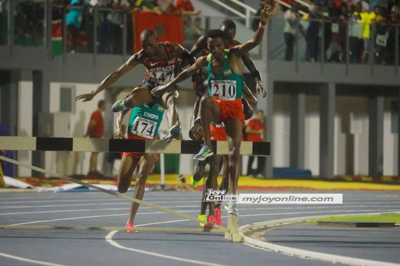 Photos from athletics competition at 13th African Games