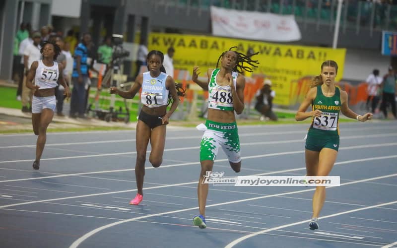 Photos from athletics competition at 13th African Games