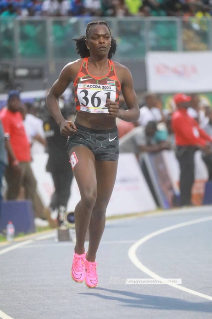 Photos from athletics competition at 13th African Games