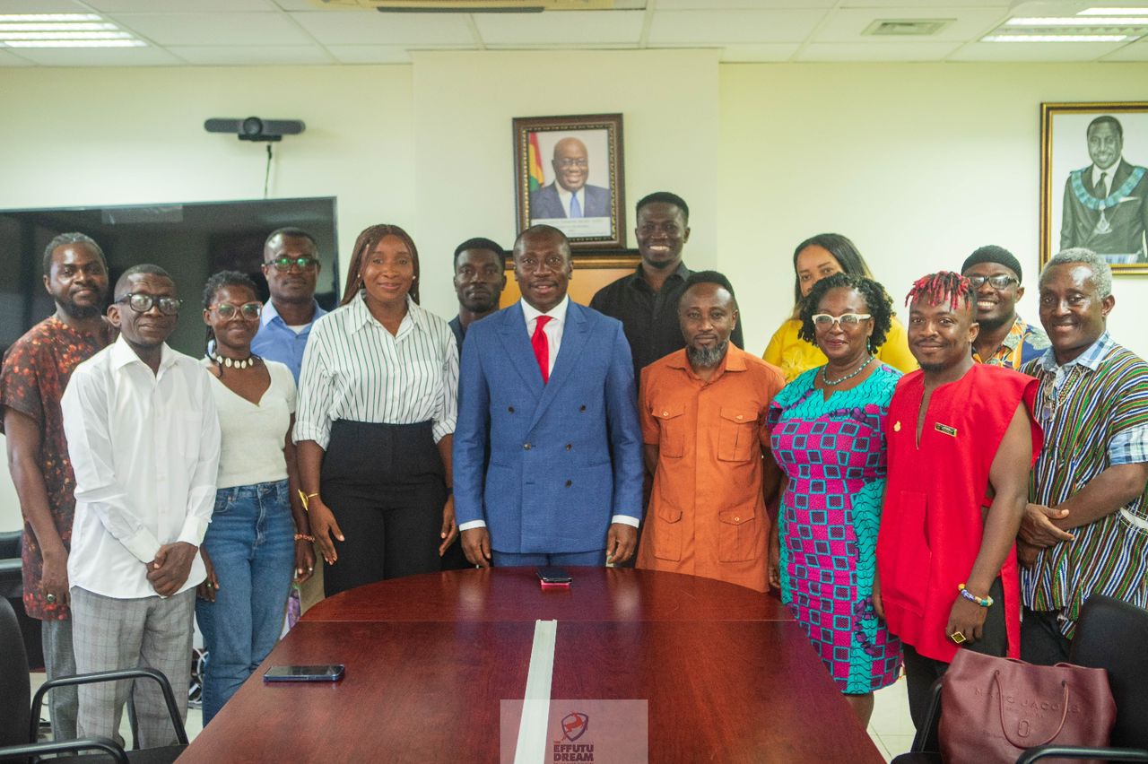 Afenyo-Markin fetes cast and crew of 'the gods are not to blame' - Vimarsana News
