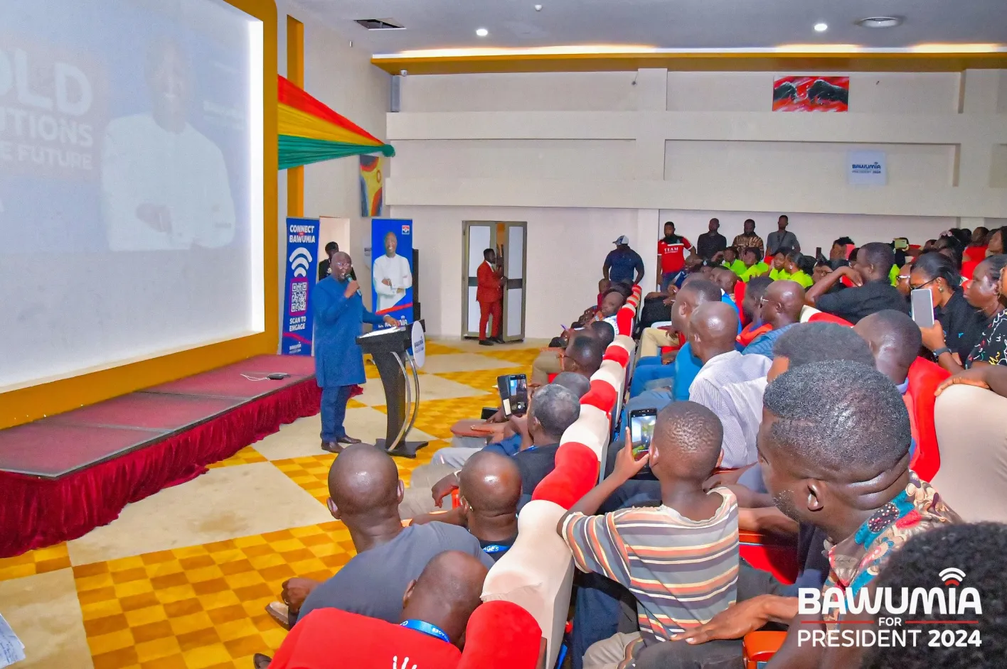 I've really worked well as Veep; vote for me as President - Bawumia to traders - Vimarsana News