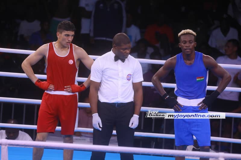 Photos: Boxing competition from Bukom Boxing Arena at 13th African Games