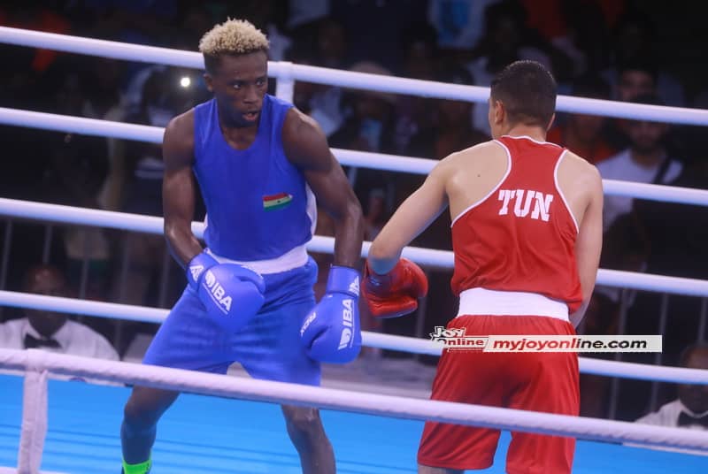 Photos: Boxing competition from Bukom Boxing Arena at 13th African Games