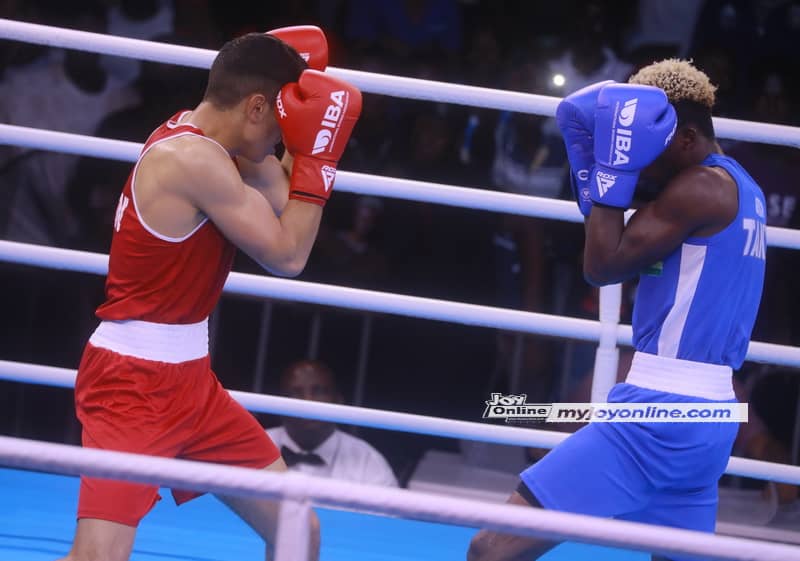 Photos: Boxing competition from Bukom Boxing Arena at 13th African Games