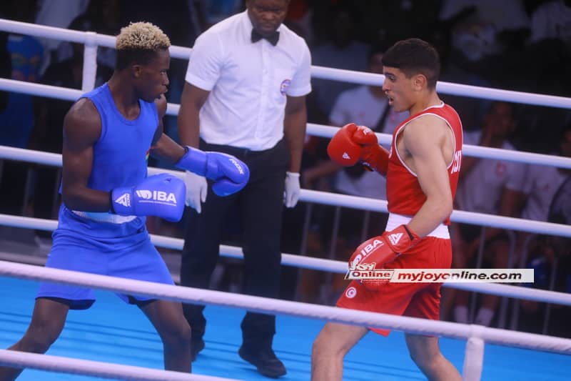 Photos: Boxing competition from Bukom Boxing Arena at 13th African Games
