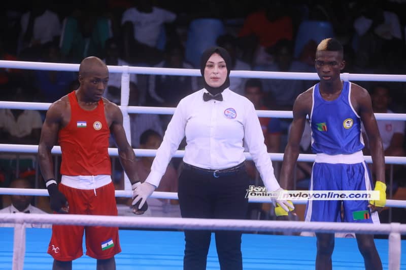 Photos: Boxing competition from Bukom Boxing Arena at 13th African Games