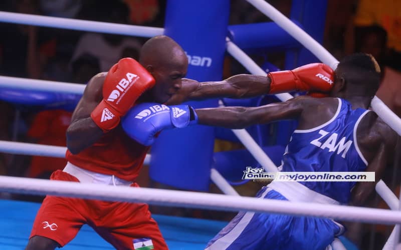 Photos: Boxing competition from Bukom Boxing Arena at 13th African Games