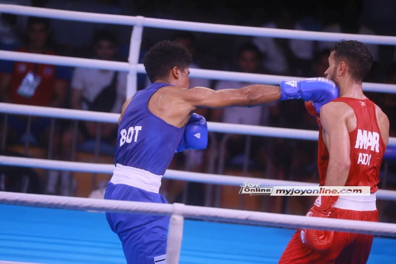 Photos: Boxing competition from Bukom Boxing Arena at 13th African Games