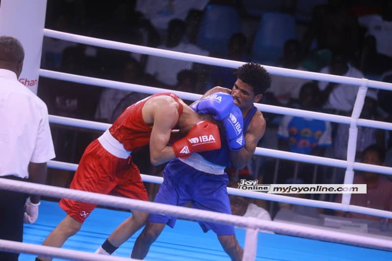 Photos: Boxing competition from Bukom Boxing Arena at 13th African Games