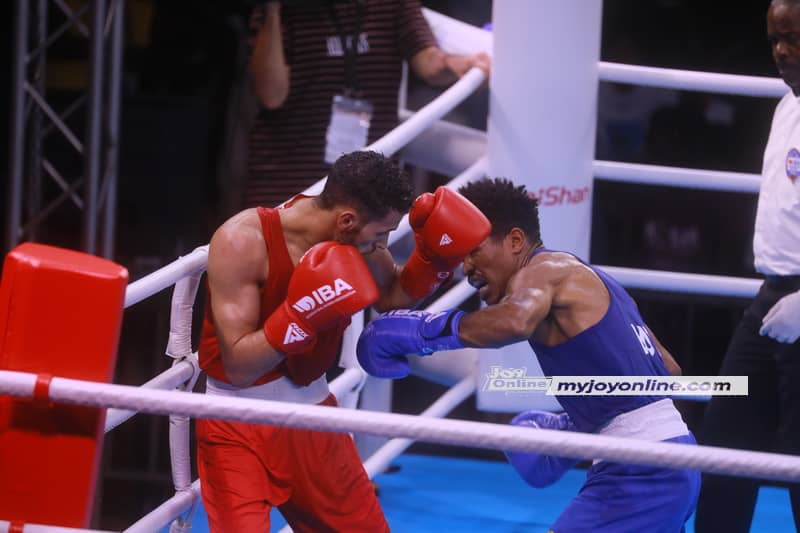 Photos: Boxing competition from Bukom Boxing Arena at 13th African Games