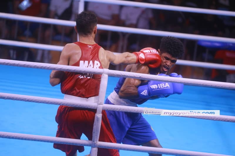 Photos: Boxing competition from Bukom Boxing Arena at 13th African Games