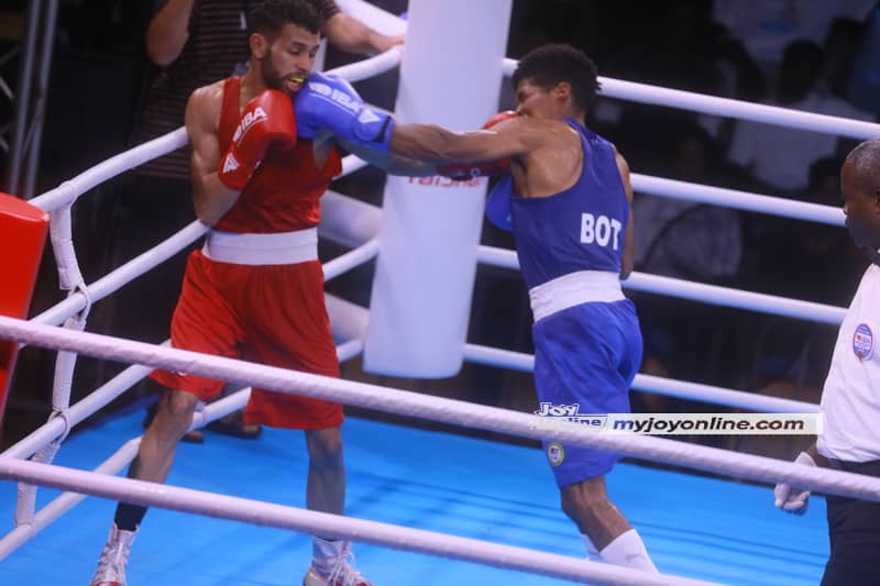 Photos: Boxing competition from Bukom Boxing Arena at 13th African Games