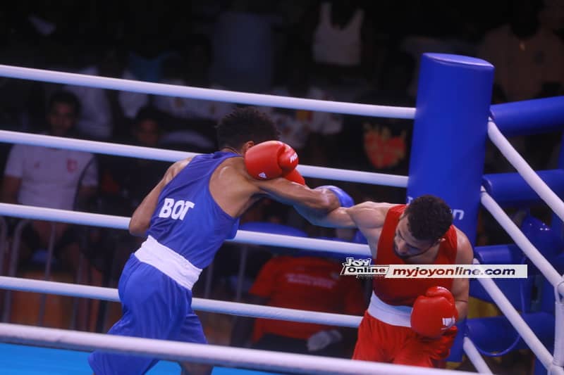 Photos: Boxing competition from Bukom Boxing Arena at 13th African Games