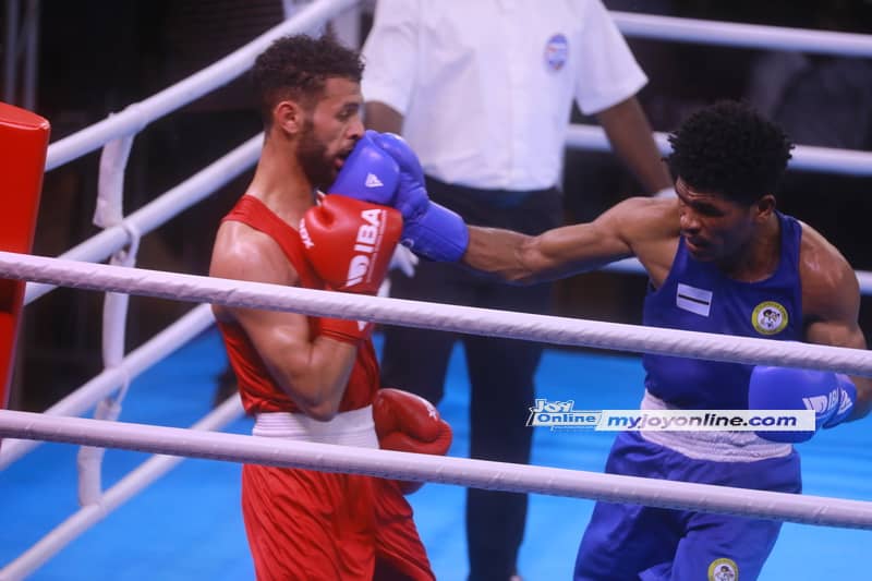 Photos: Boxing competition from Bukom Boxing Arena at 13th African Games