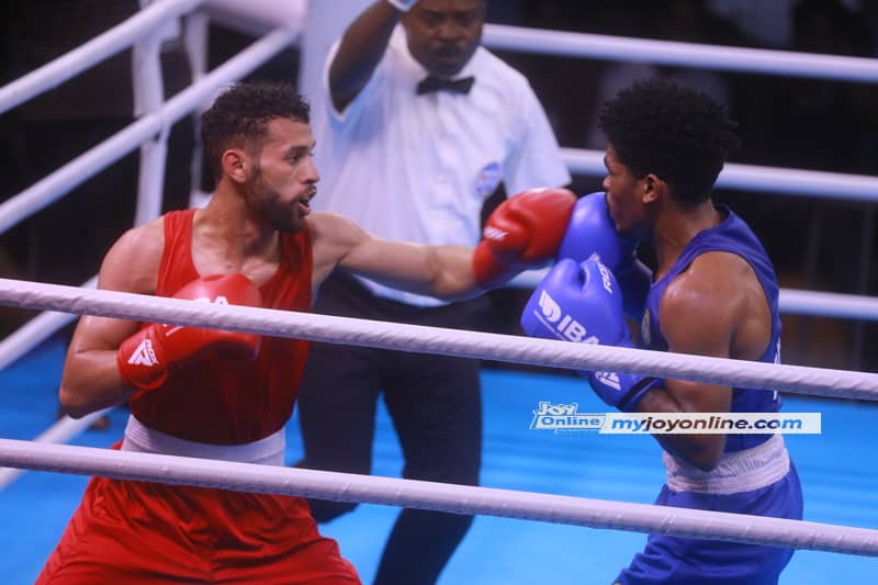 Photos: Boxing competition from Bukom Boxing Arena at 13th African Games