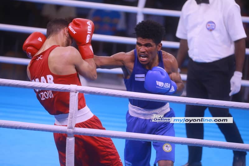 Photos: Boxing competition from Bukom Boxing Arena at 13th African Games