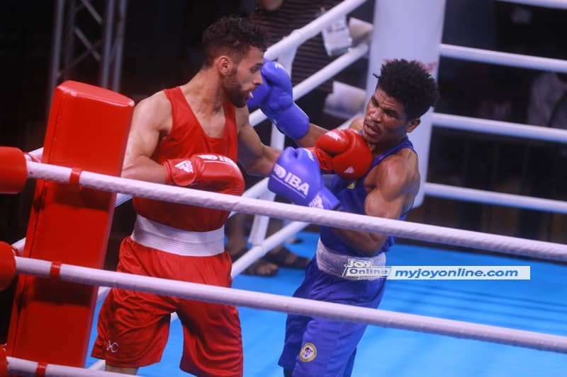 Photos: Boxing competition from Bukom Boxing Arena at 13th African Games