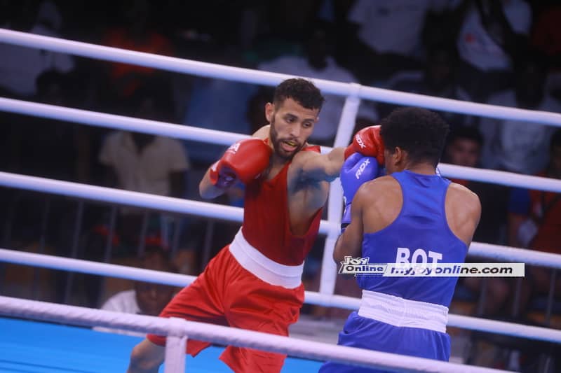 Photos: Boxing competition from Bukom Boxing Arena at 13th African Games