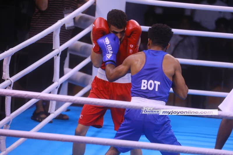 Photos: Boxing competition from Bukom Boxing Arena at 13th African Games