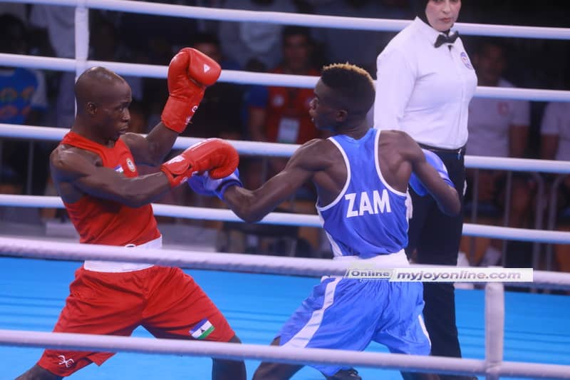 Photos: Boxing competition from Bukom Boxing Arena at 13th African Games